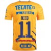 Virallinen Fanipaita Tigres UANL Nico Lopez 11 Kotipelipaita 2021-22 - Miesten